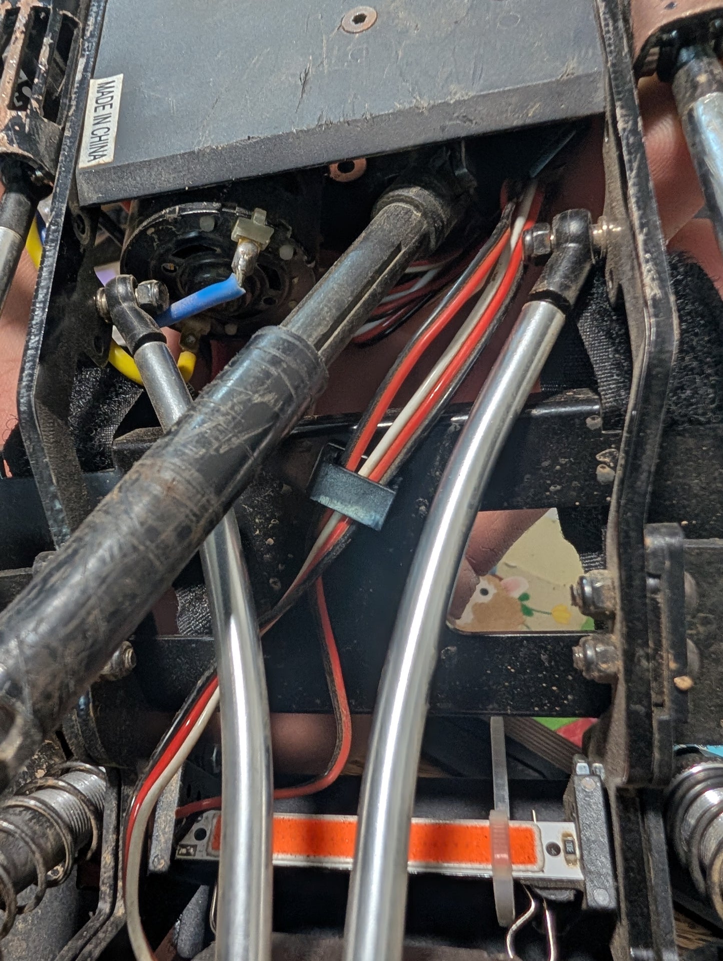 Wire management adhesive clips