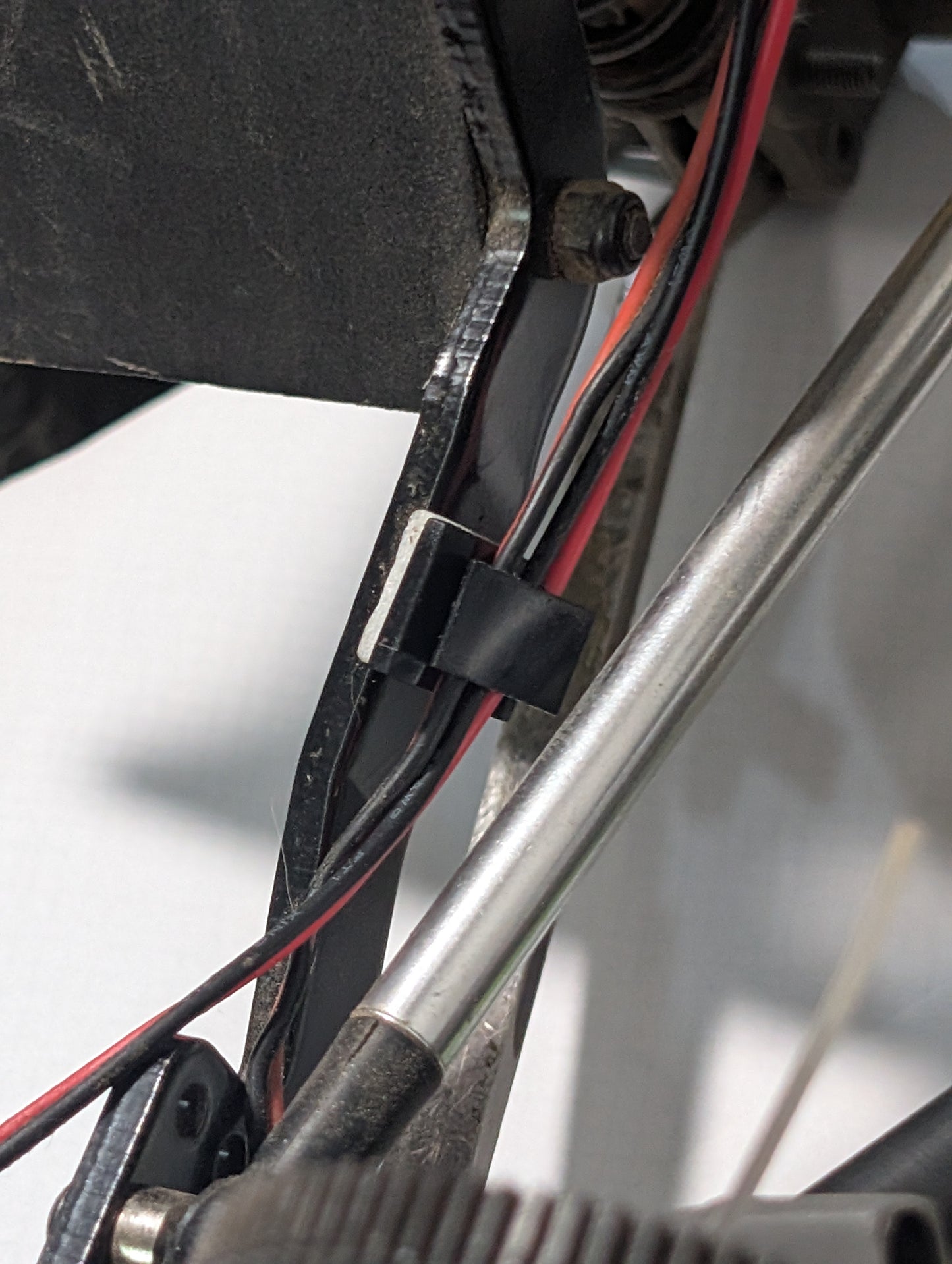 Wire management adhesive clips